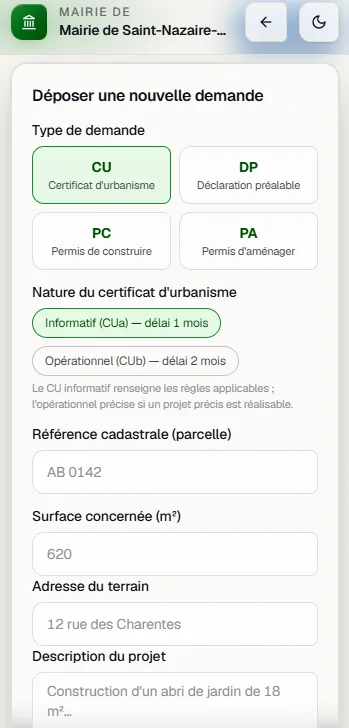 Services citoyen